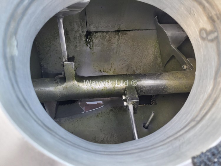 300 Litres Gross Volume Stainless Steel Jacketed Ploughshare Blender