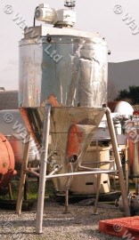 1800 Stainless Steel Jacketed Paste / Creams Mixing Vessel