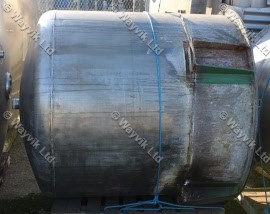 1965 Litres Stainless Steel Vertical Storage Vessel
