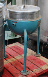 Giusti 31 Litres Stainless Steel Hemispherical Boiling Pan