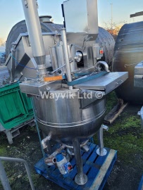 580 Litres Stainless Steel Hemispherical Mixing Pan