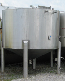 8000 Litres Stainless Steel 316 Vertical Storage Vessel