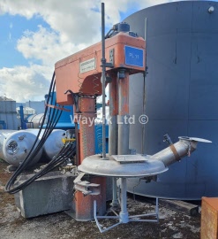 Oliver & Battle Hydrosolver H6011A Twin Shaft Dispersion Mixer.