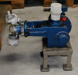 Bran & Luebbe N-P31 QVF Glass Metering Pump
