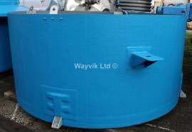 8000 Litre uPVC Lined GRP Bunded Storage Vessel