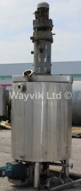 1320 Litres Stainless Steel Jacketed Mixing Vessel