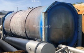 24000 Litre Stainless Steel 316 Horizontal Storage Vessel