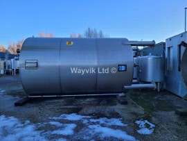 27300 Litre Stainless Steel Vertical Storage Vessel